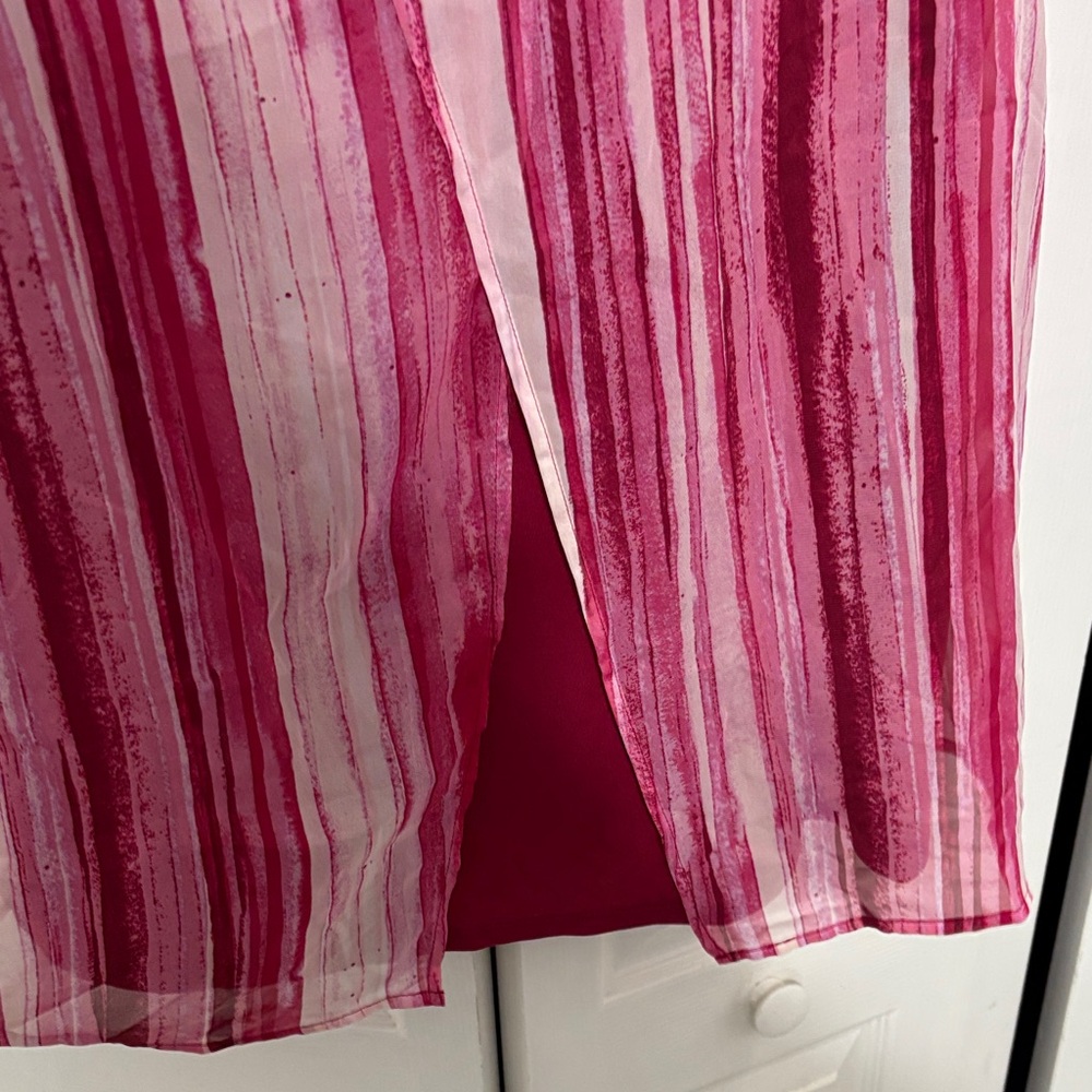 Apt. 9 Pink Striped Sleeveless Tunic - Picture 6 of 9